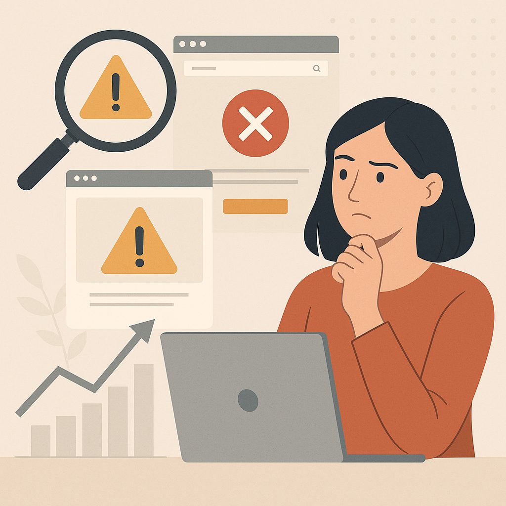 Errores comunes que afectan la experiencia de usuario en tu web