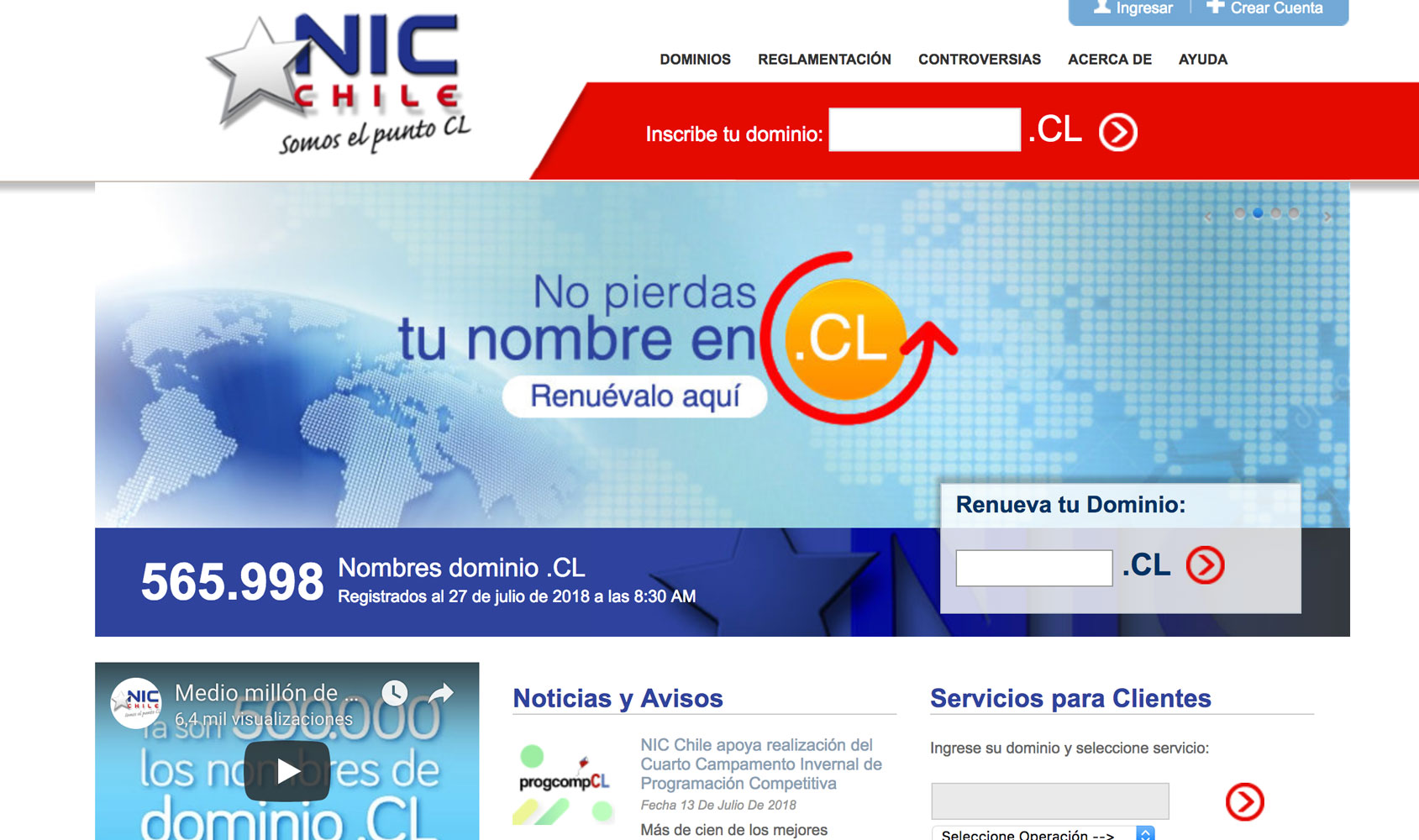 El dominio cl: ¿Cómo registrar un dominio en nic chile?